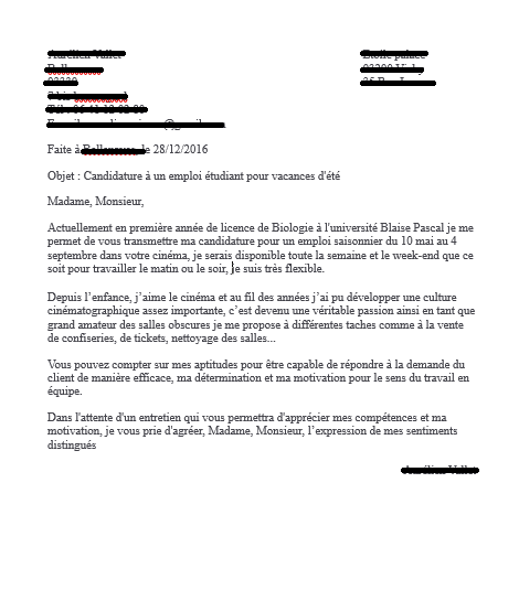 [Résolu] lettre motivation job été par AurélienVallet  page 1